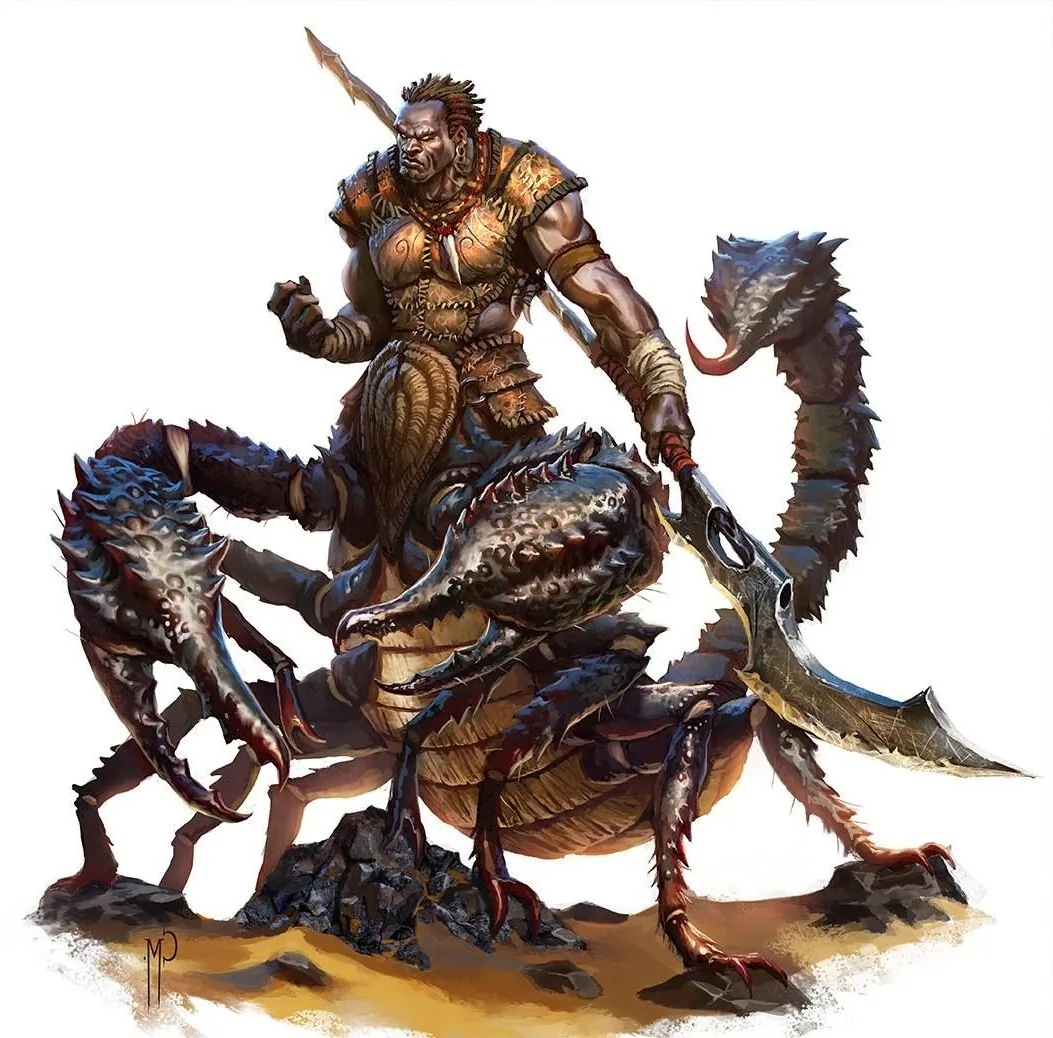 Background for Scorpion Men