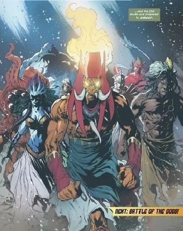 Background for Sea Gods of the World