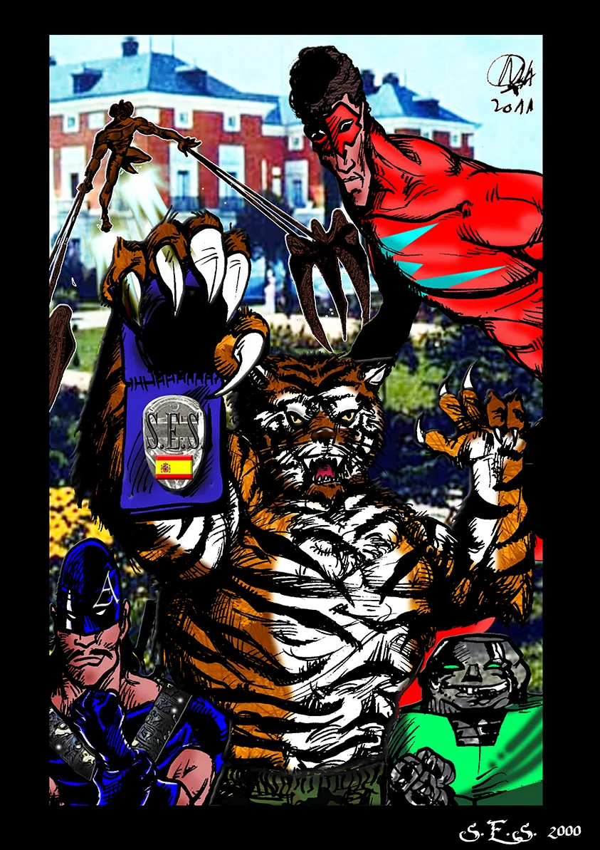 Background for Selección Española de Superheroes