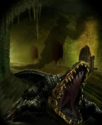 Background for Sewer Crocodiles
