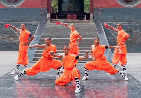 Background for Shaolin Monks