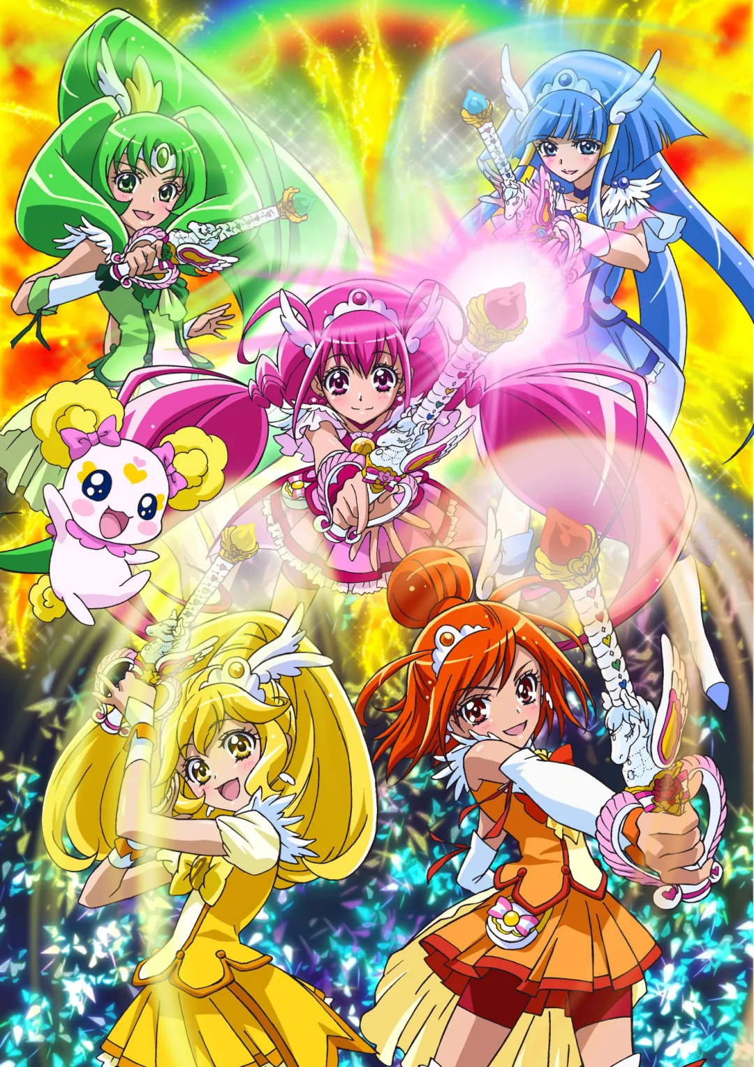 Background for Smile Precure!