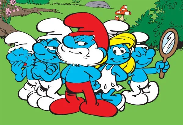 Background for Smurfs