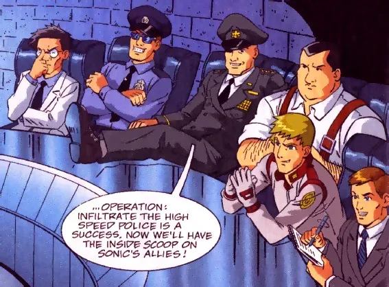 Background for S.O.N.I.C.X.