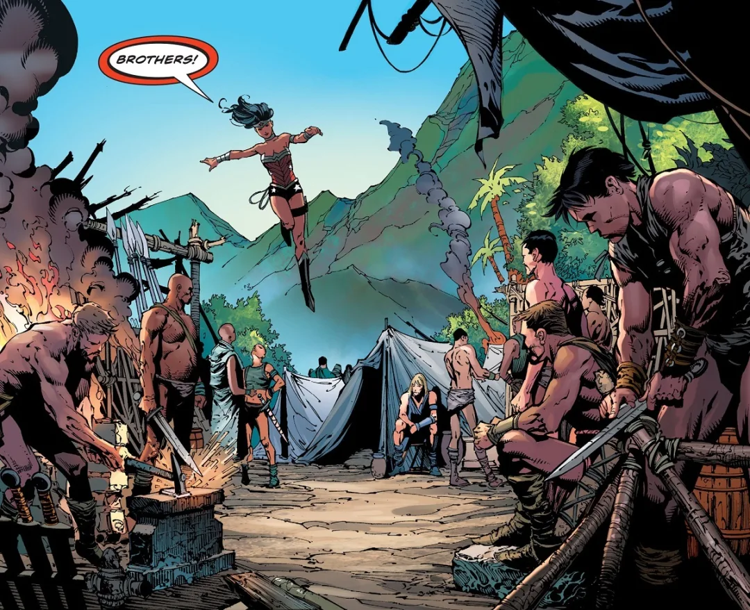 Background for Sons of Themyscira