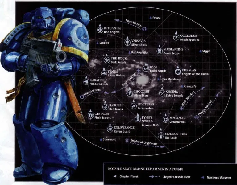 Background for Space Marines