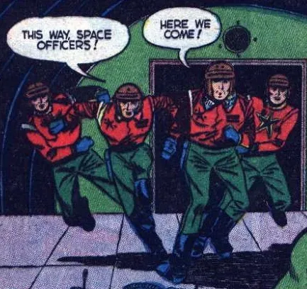 Background for Space Rangers (Charlton)
