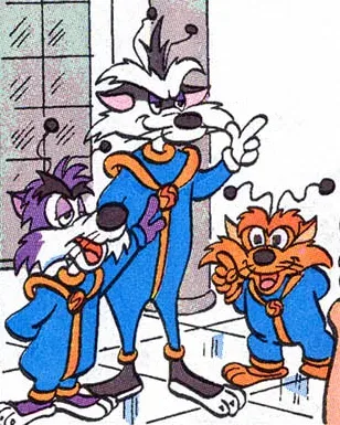Background for Spacecats