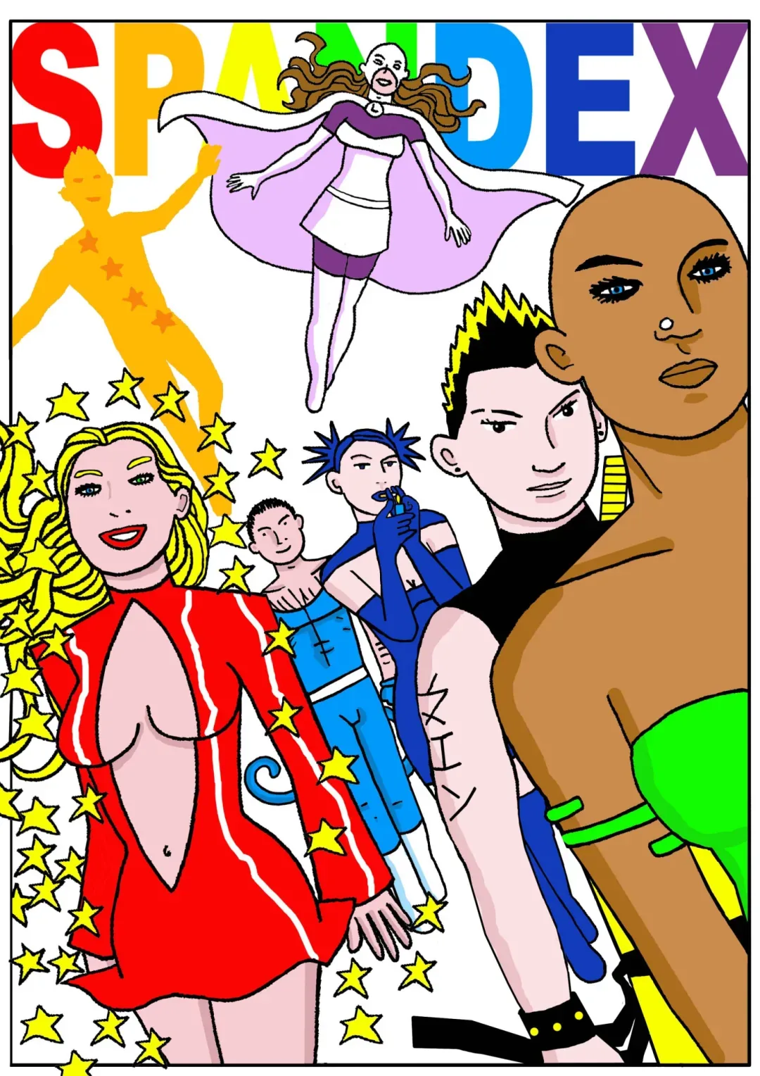 Background for Spandex