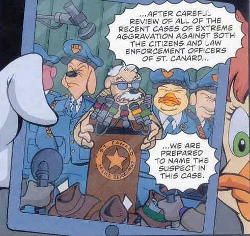 Background for St. Canard Police Department