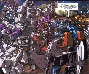 Background for Starscream's Predacons