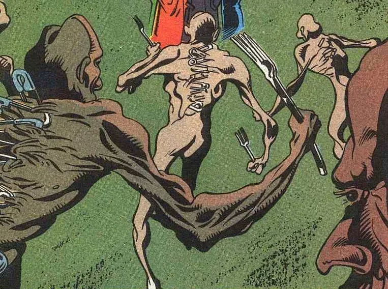 Background for Starving Skins