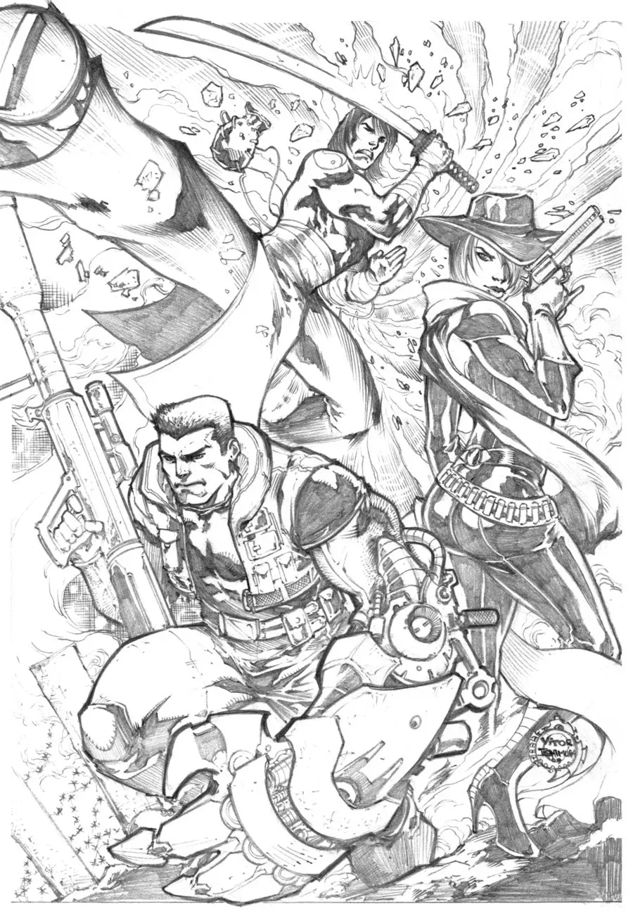 Background for Stellar Rangers