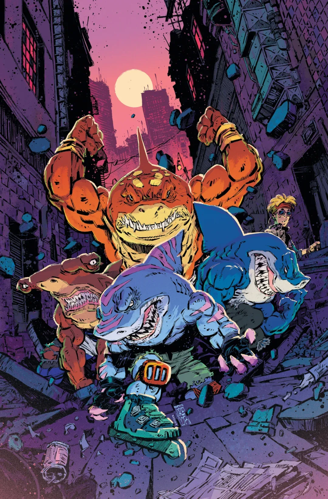 Background for Street Sharks