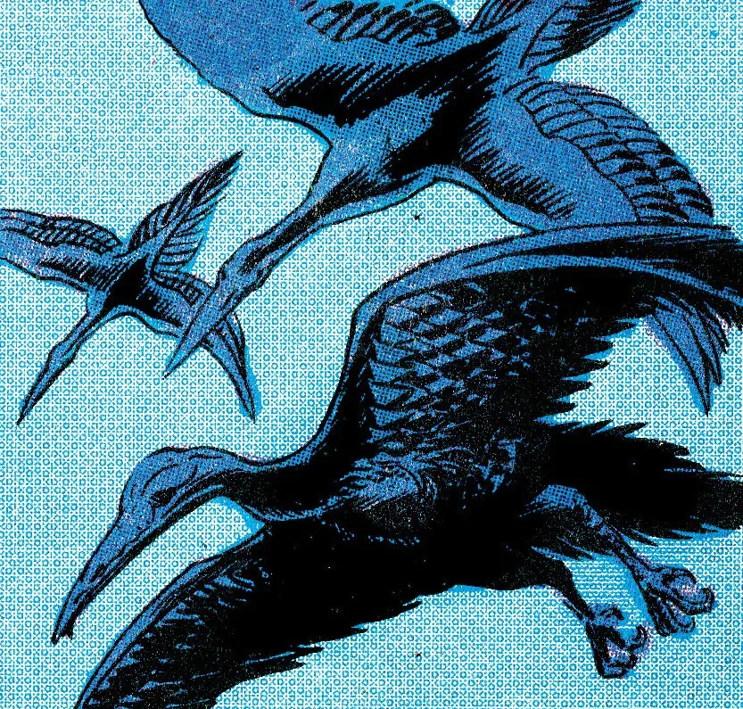 Background for Stymphalian Birds
