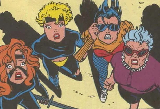 Background for Suburban She-Devils