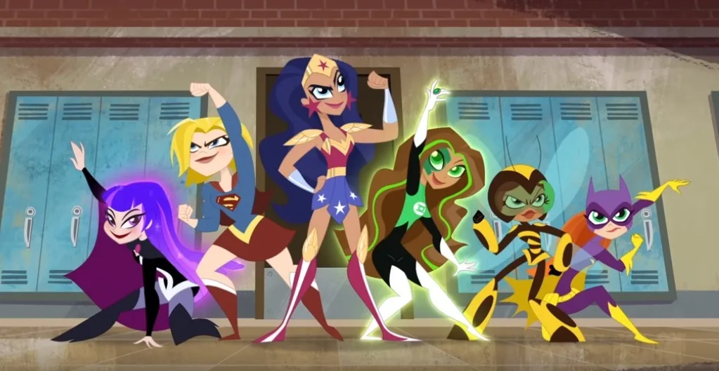 Background for Super Hero Girls