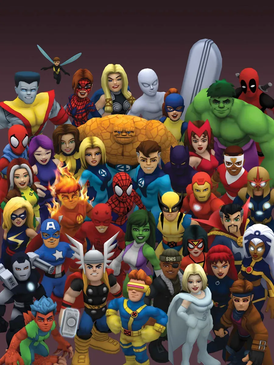 Background for Super Hero Squad