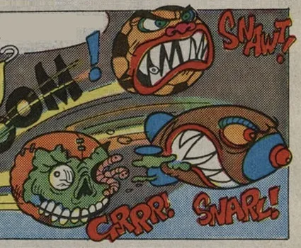 Background for Super Madballs