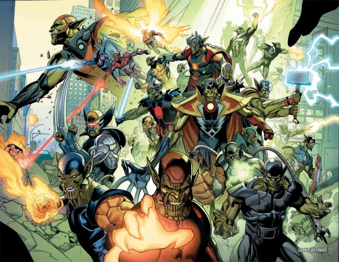 Background for Super-Skrulls