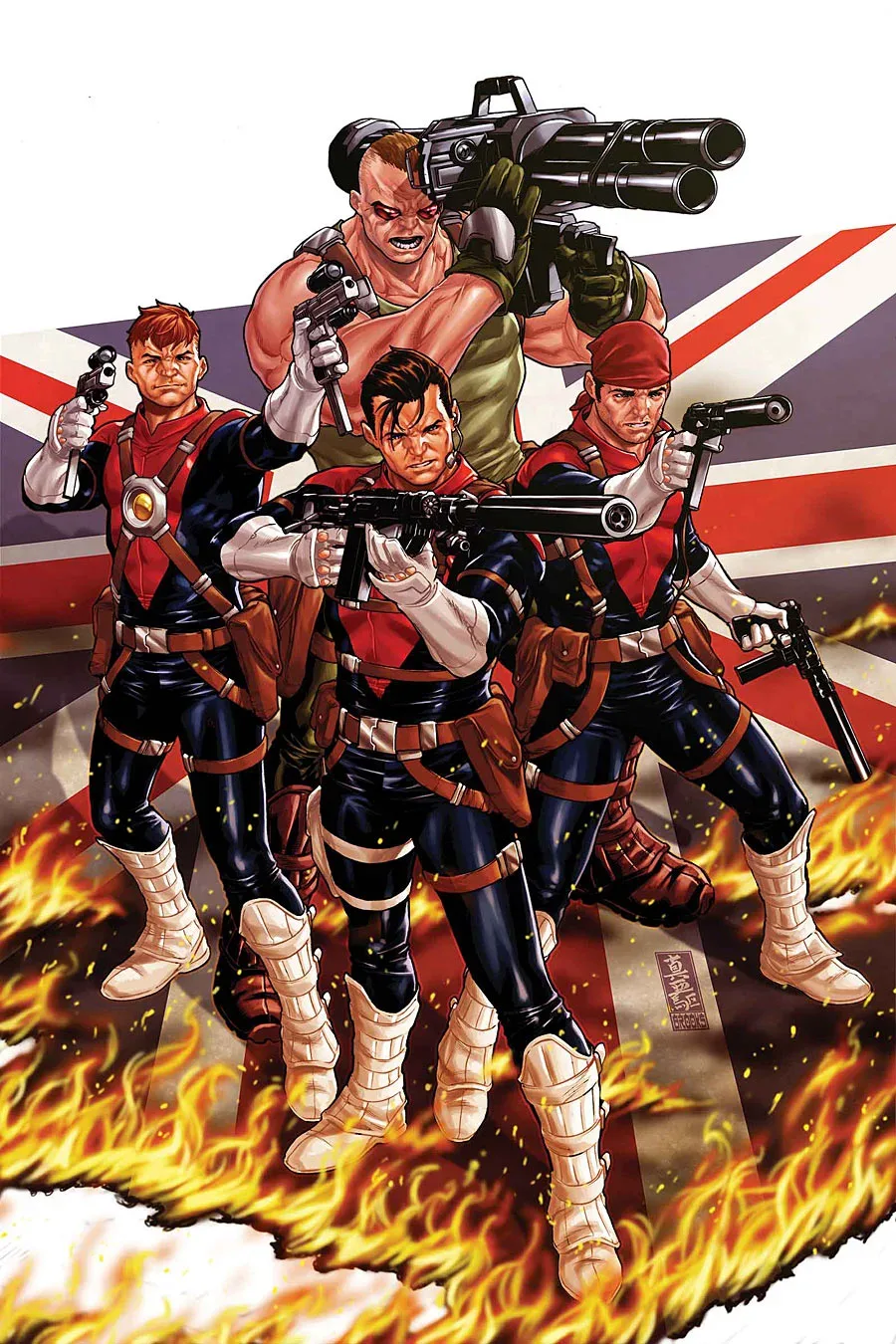Background for Super Soldiers