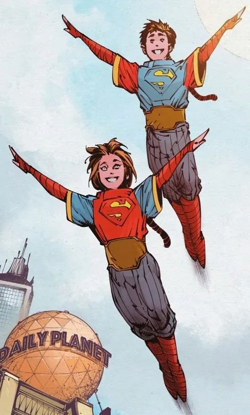 Background for Super-Twins