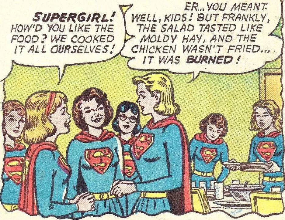 Background for Supergirl Fan Club