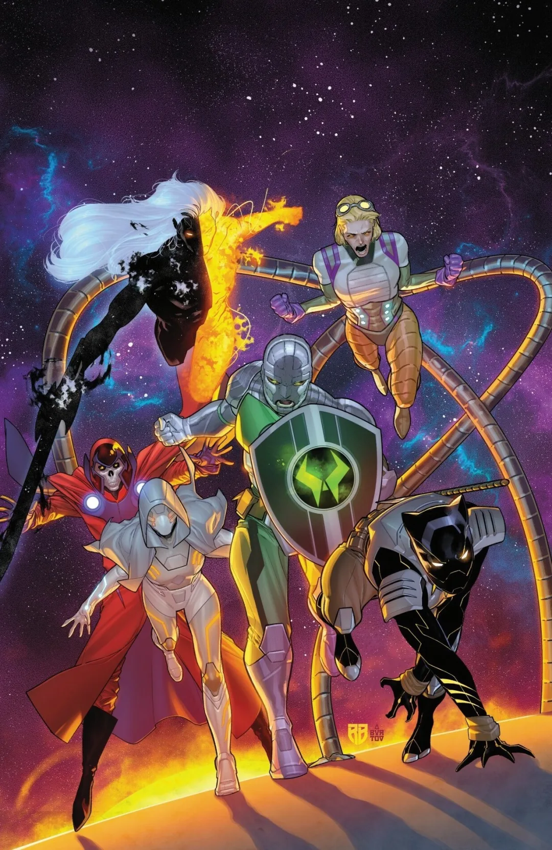 Background for Superior Avengers