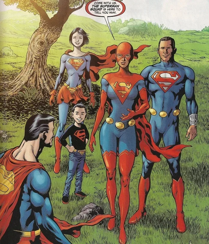 Background for Superman Squad