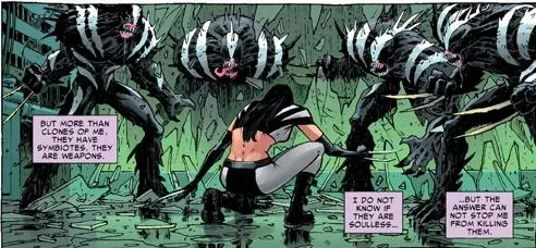 Background for Symbiote Warriors