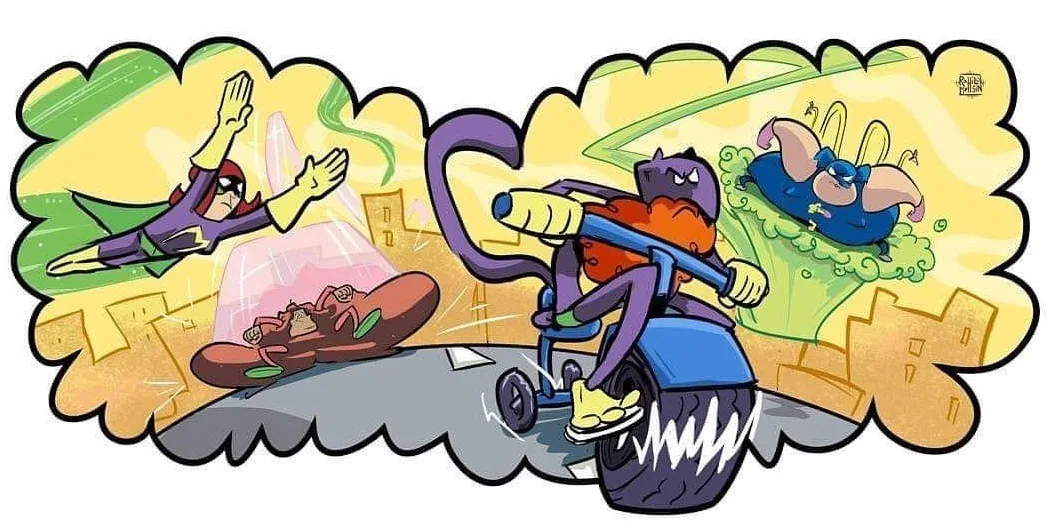 Background for Team Catdad