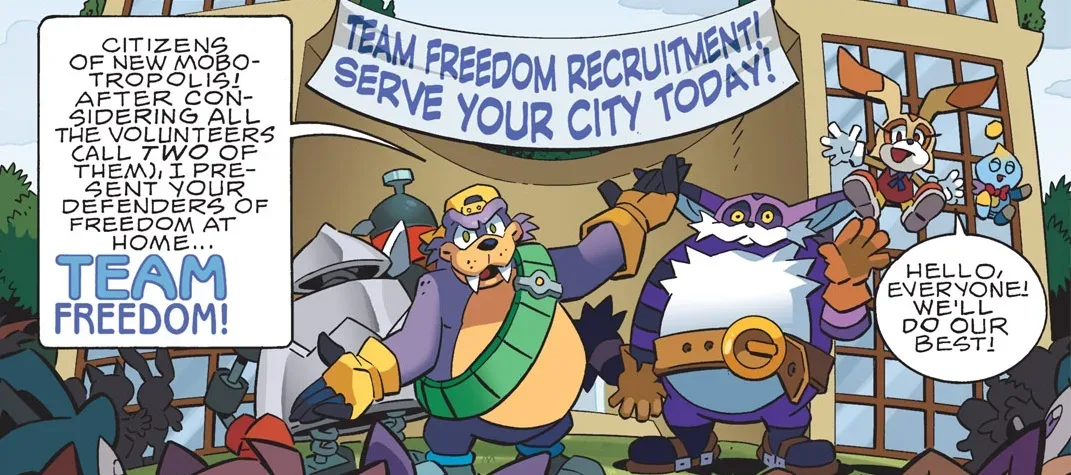 Background for Team Freedom