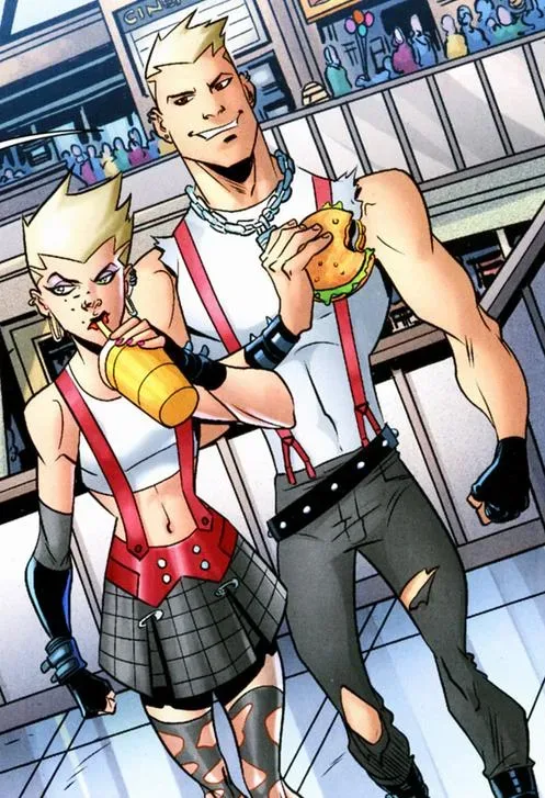 Background for Terror Twins