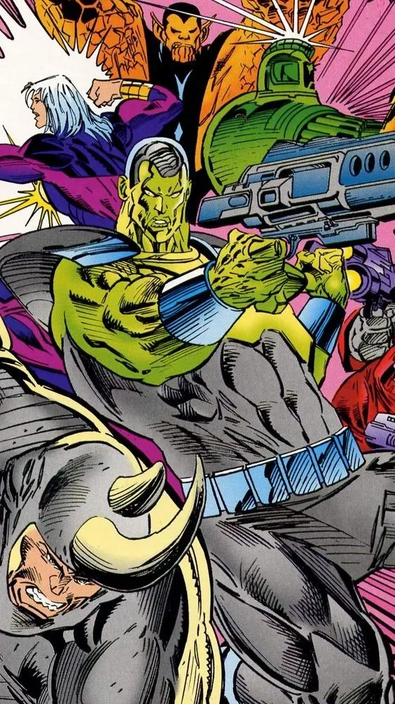 Background for Thanos' Defenders