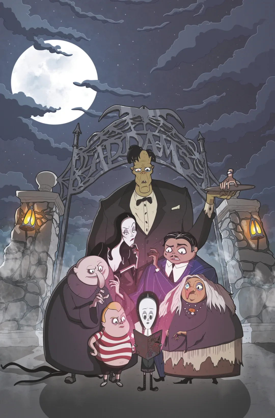 Background for The Addams Family