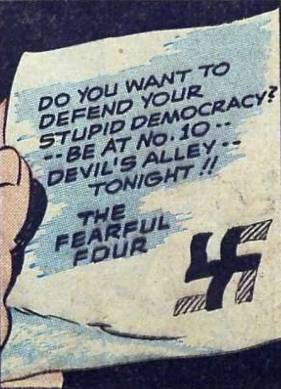 Background for The Fearful Four