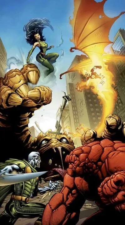 Background for The Fearsome Four