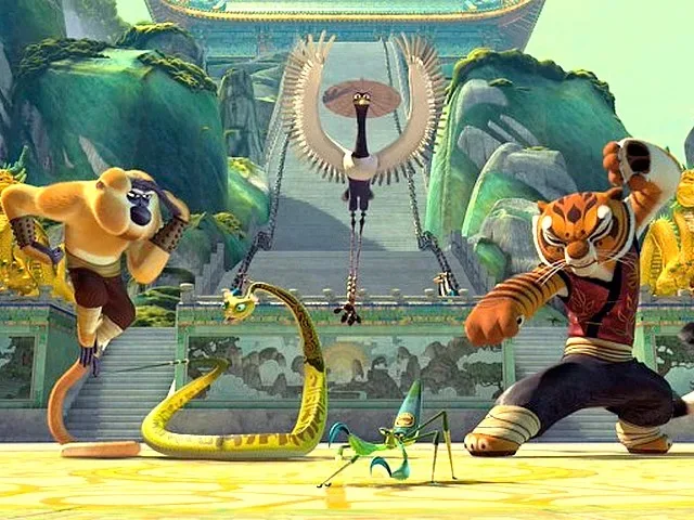 Background for The Furious Five