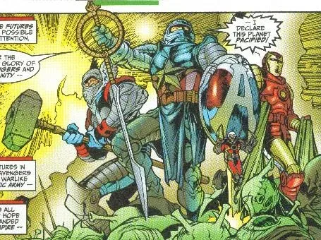 Background for The Galactic Avenger Battalion