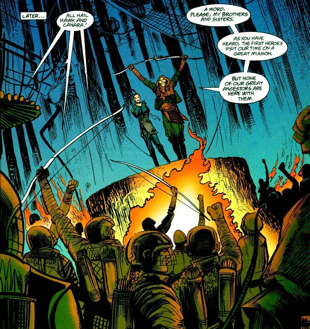 Background for The Green Arrows