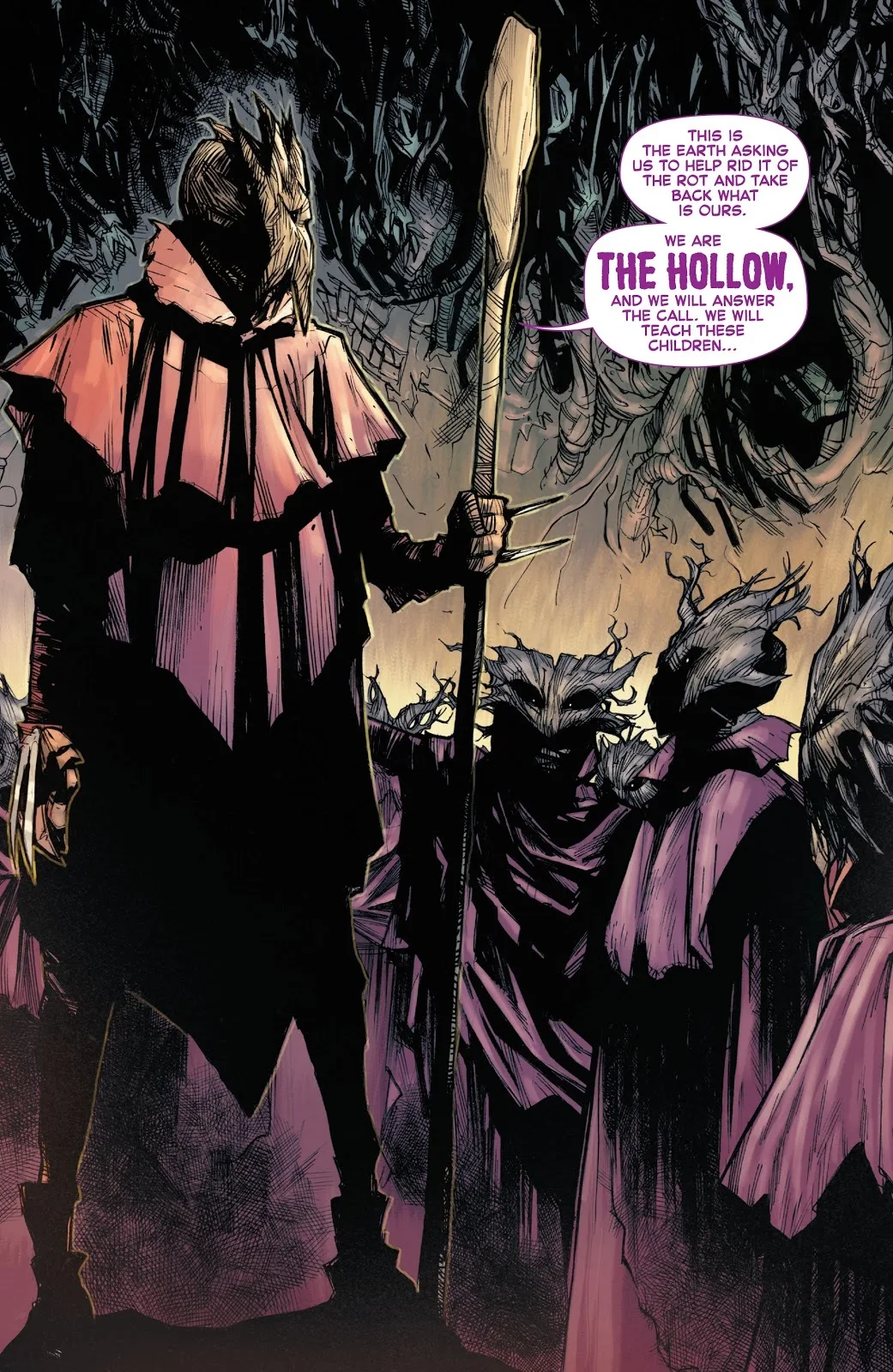 Background for The Hollow