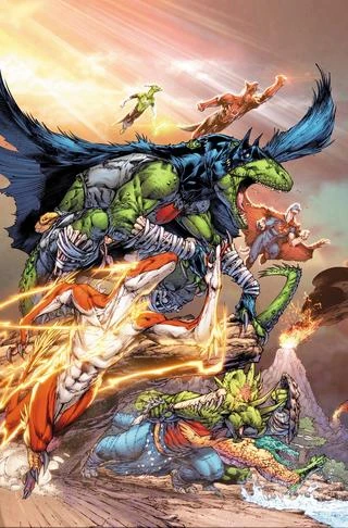 Background for The Jurassic League