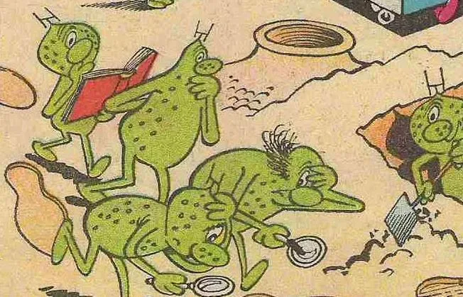 Background for The Moonsters