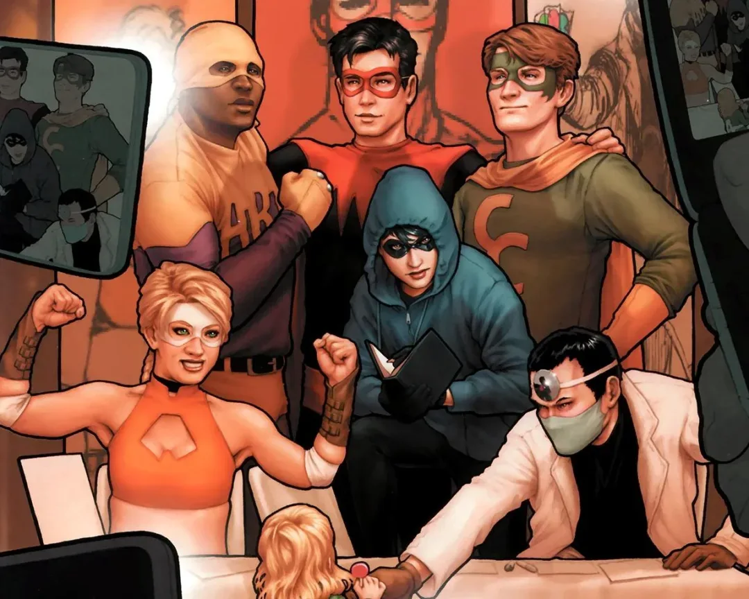 Background for The Real Super Hero Team of America