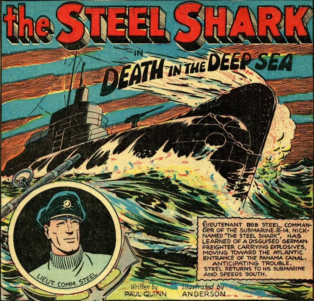 Background for The Steel Shark