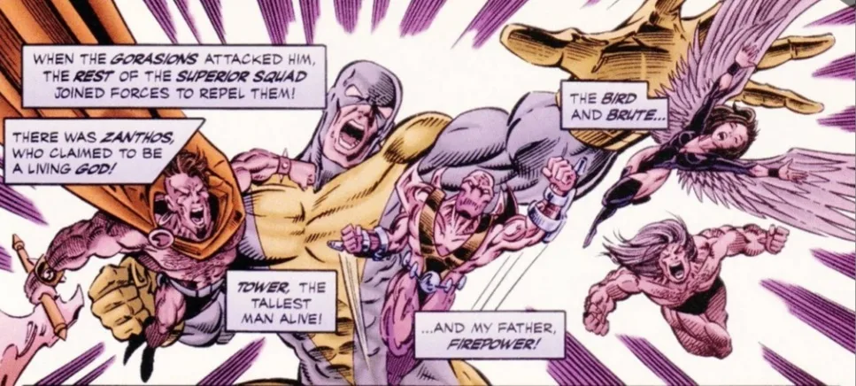 Background for The Superior Squad