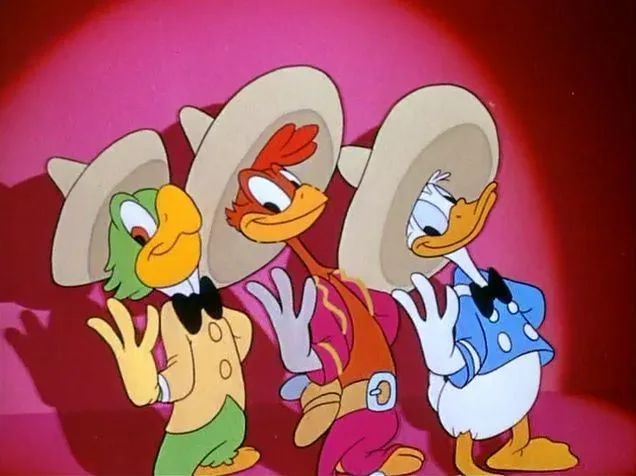Background for The Three Caballeros