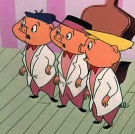 Background for The Three Little Bops