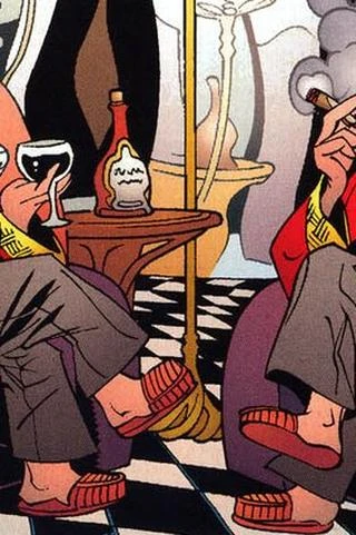 Background for The Two Tweeds