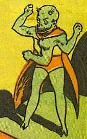 Background for Three Armed Martians
